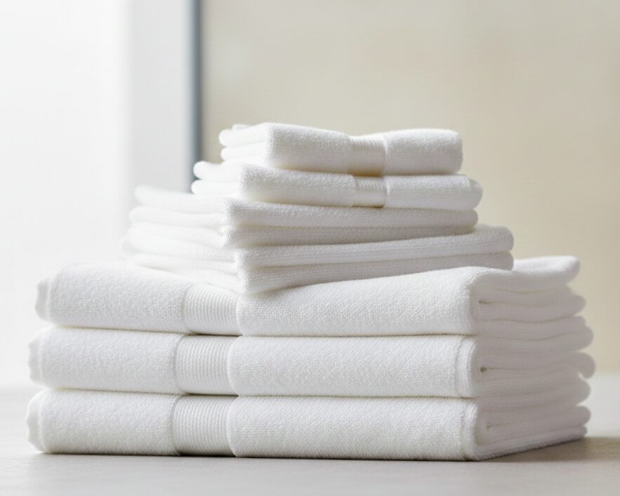 白いタオル